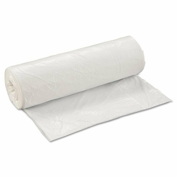 Heritage Bag 43X47 LLDPE White 0.90 Mil Flat Pack Can Liners 56 Gallon, 100PK H8647TW